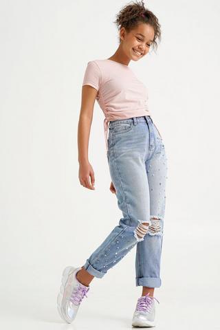 Abraised Mom Jeans