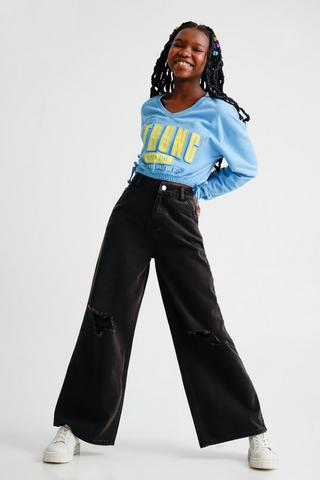 Wide Leg Denim