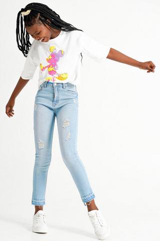 High Waisted Skinny Fit Jeans