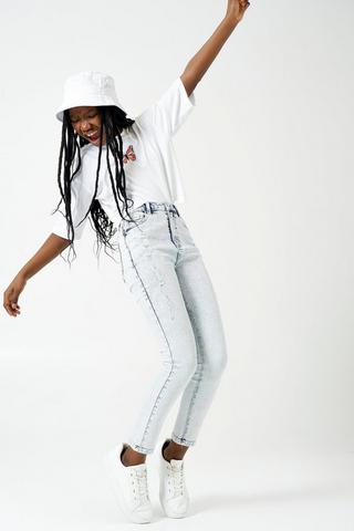 High Waisted Skinny Fit Jeans