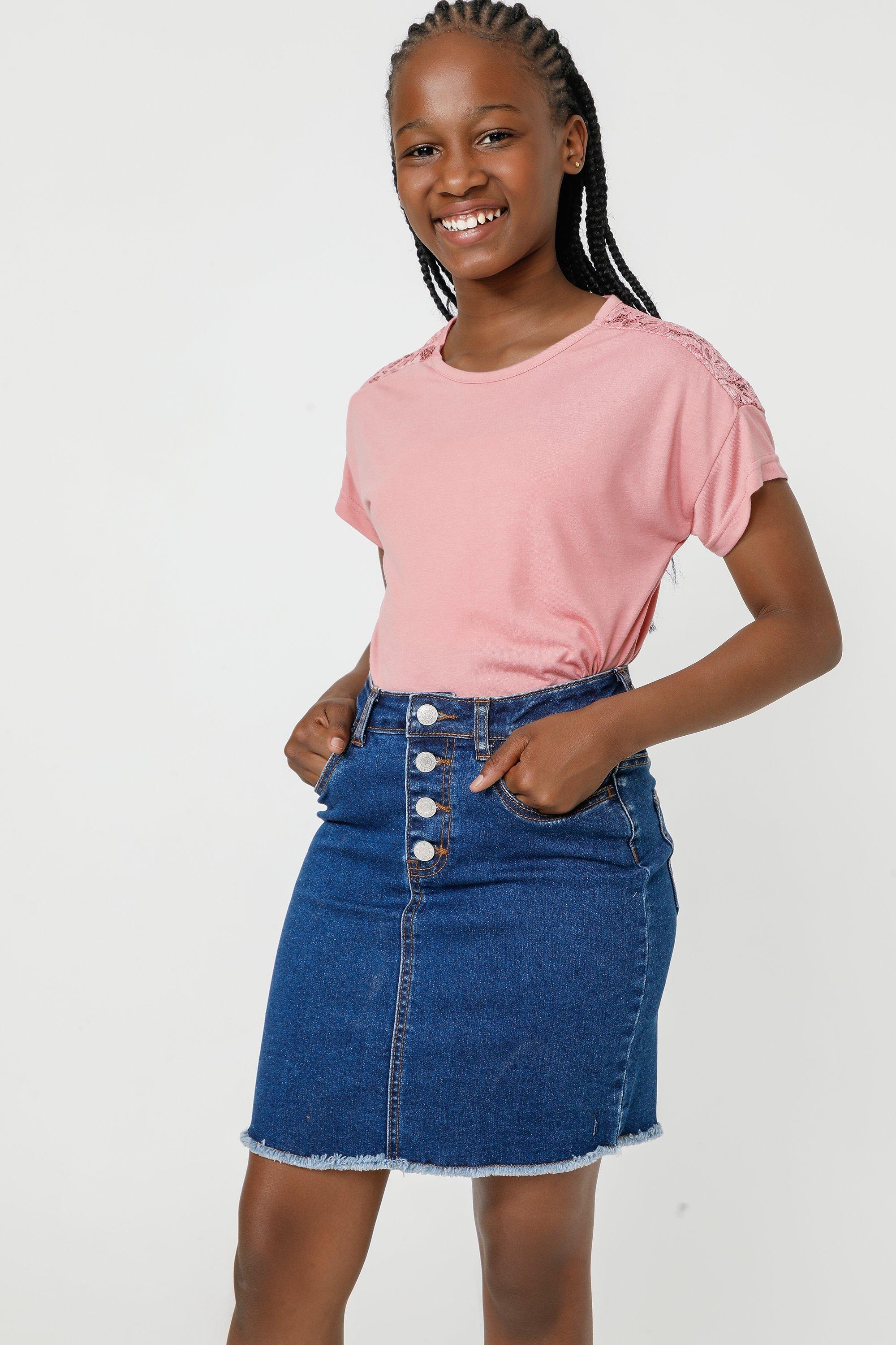 Jean skirt at outlet mr price