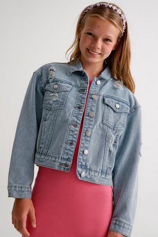 Jean jackets for shop ladies at mr price