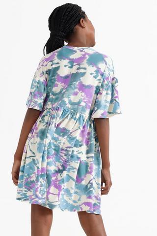 Tie Dye Babydoll Dress