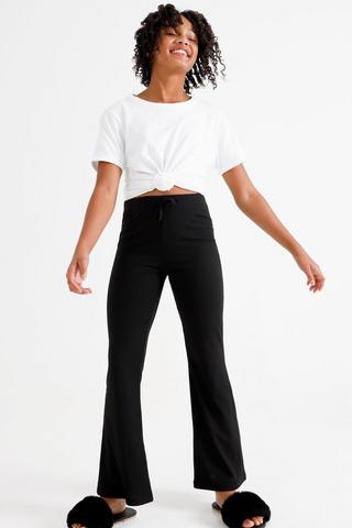 Buy White Bell Bottoms Pants for Women, White Flared Pants Women