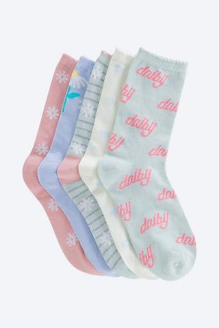 5 Pack Socks