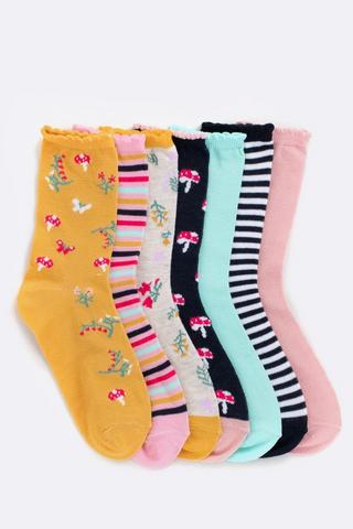 7 Pack Socks