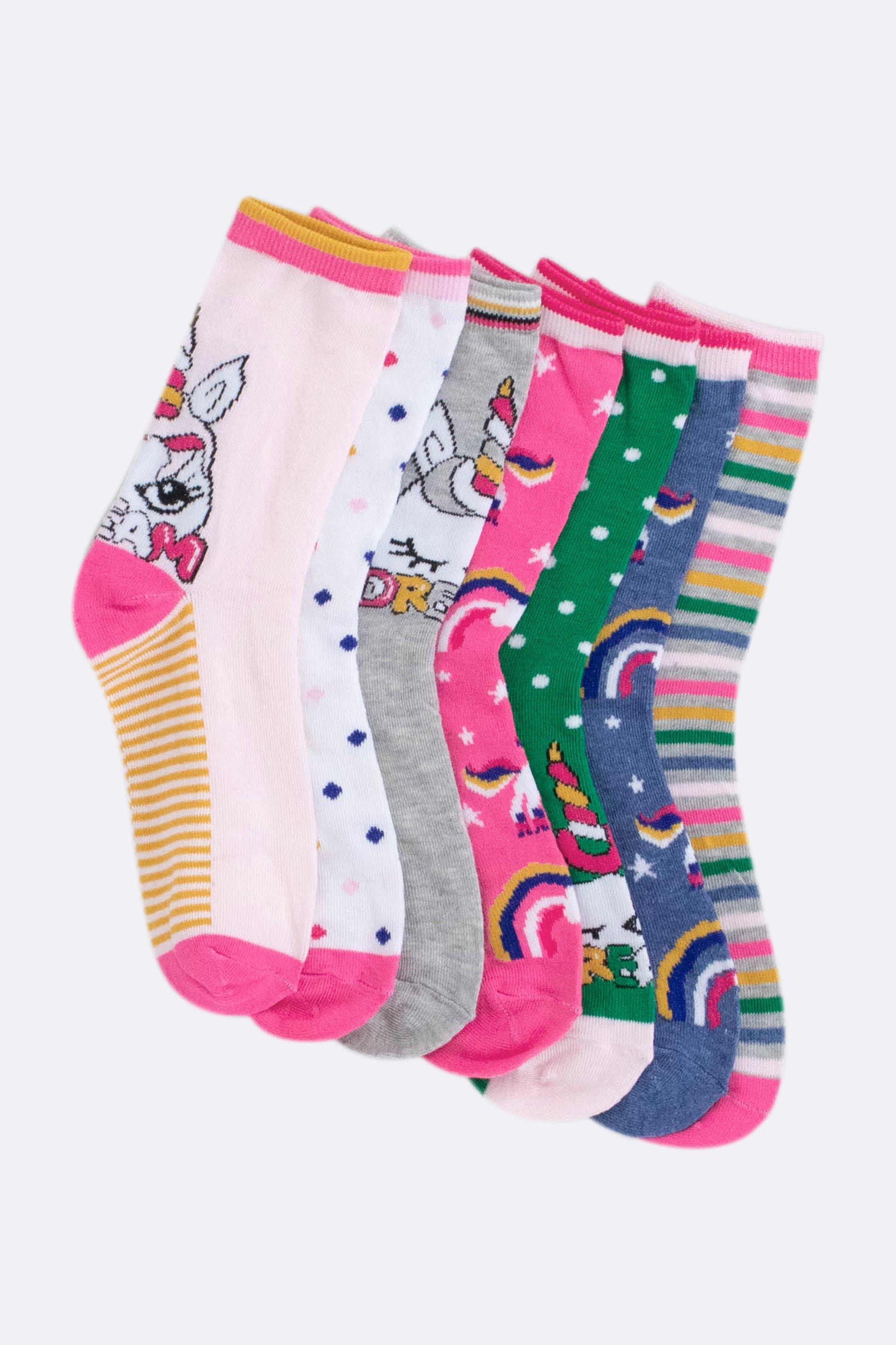 7 Pack Socks