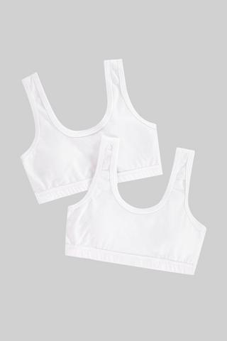 2 Pack Strap Padded Crop