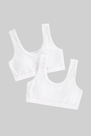 2 Pack Strap Padded Crop