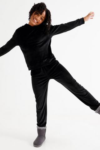 Velour Sleepwear Set