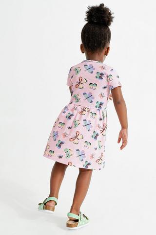 Butterfly Pattern Dress