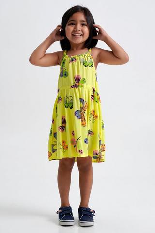 Butterfly Pattern Dress