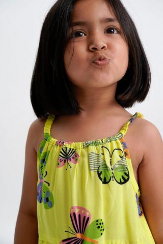 Butterfly Pattern Dress