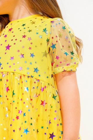 Stars Mesh Dress