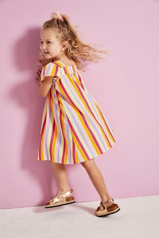 Stripe Swing Dress