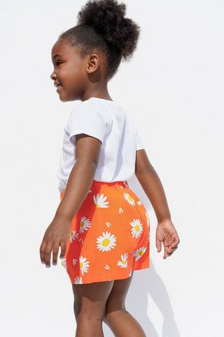 Linen Paperbag Shorts