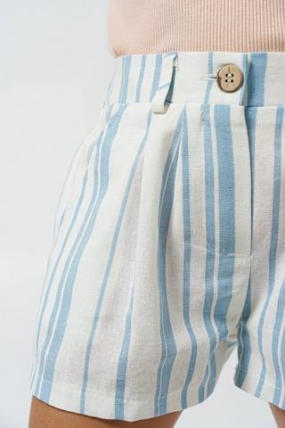 Stripe Paperbag Short