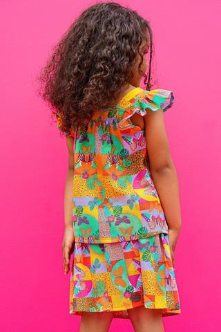 Butterfly Puff Sleeve Top