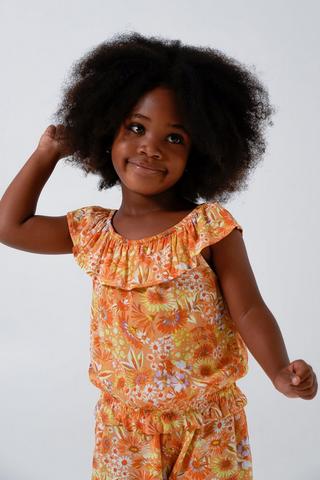 Floral Off The Shoulder Top