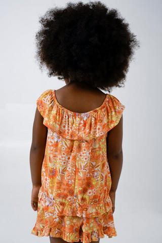 Floral Off The Shoulder Top