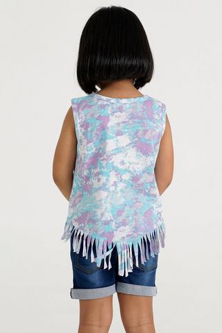 Tie Dye Statement Vest