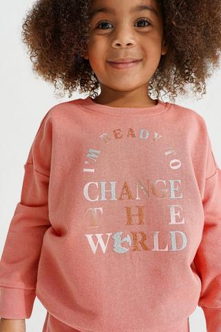 Statement Pullover And Short Sets