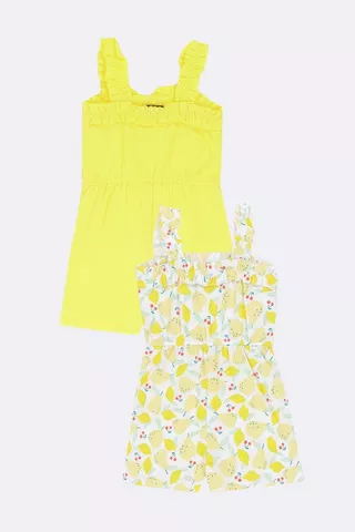 2 Pack Playsuits