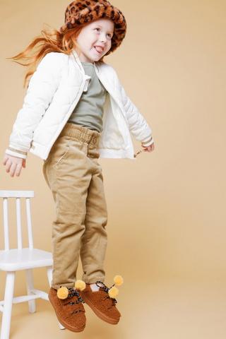 Paperbag Corduroy Pants