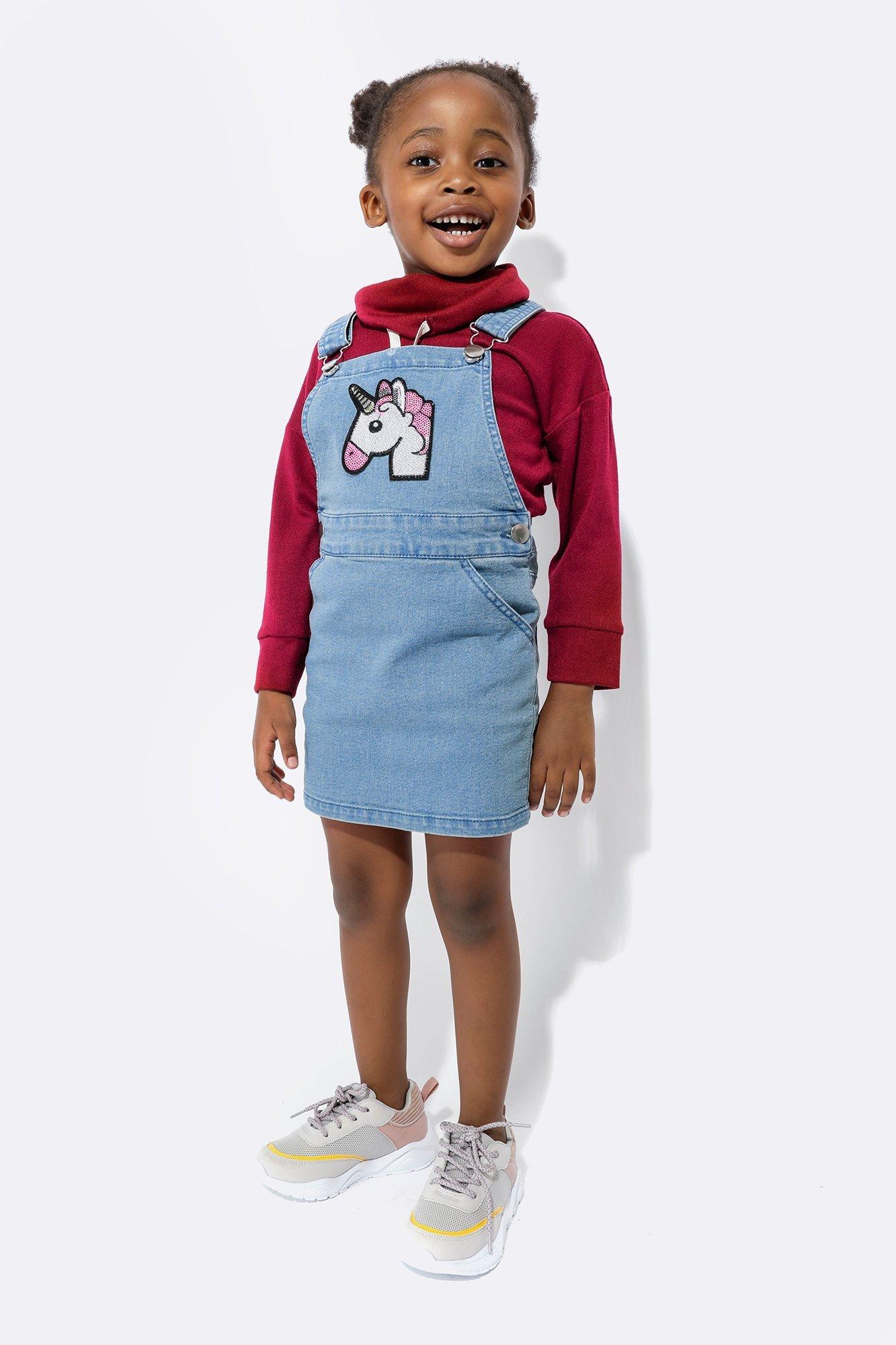Denim dungaree dress mr price clearance