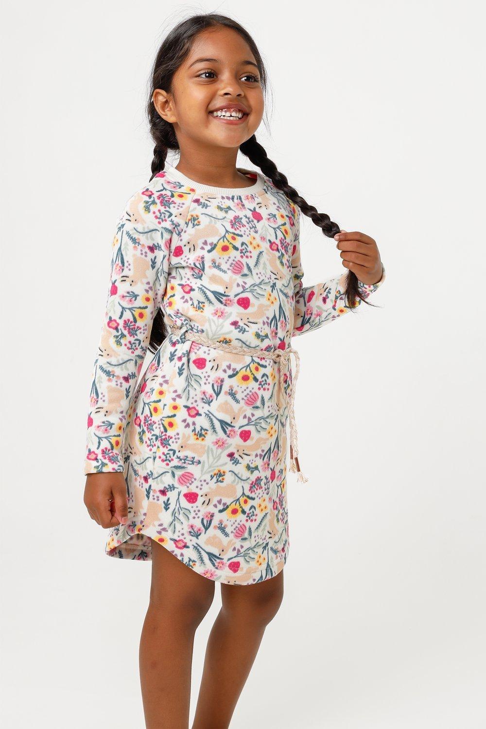 Floral Long Sleeve Dress