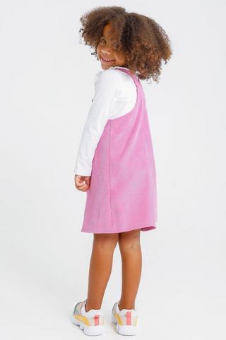 Corduroy Pinafore Dress