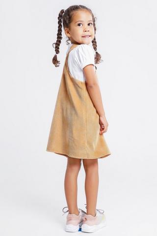 Corduroy Pinafore Dress