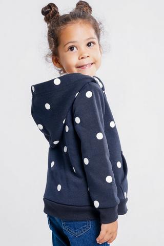 Polka Dot Hoodie
