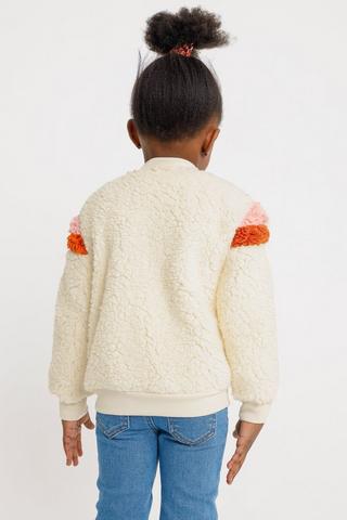 Fluffy Bomber Jacket