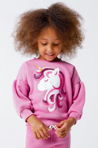 Unicorn Print Pullover