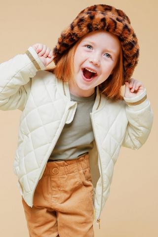 Quilted Bomber Jacket