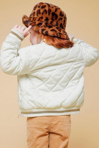 Quilted Bomber Jacket