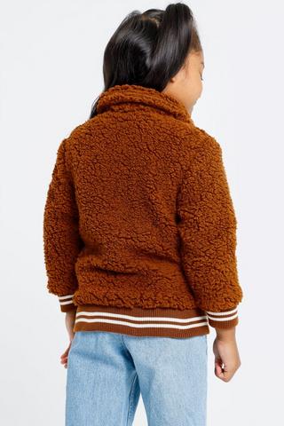 Faux Fur Bomber Jacket