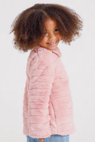 Fluffy Bomber Jacket