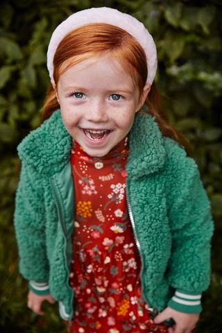Fluffy Bomber Jacket
