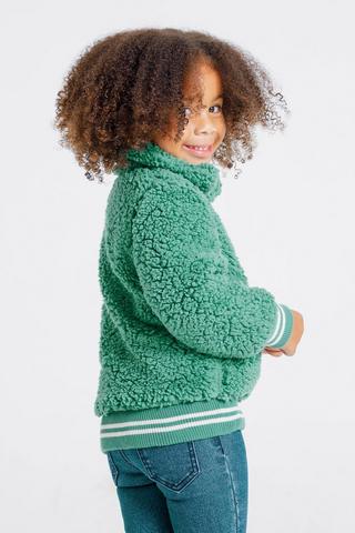 Fluffy Bomber Jacket