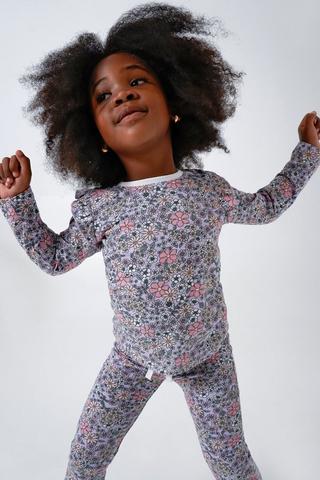 Printed Long Sleeve Top