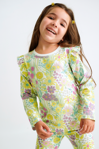 Floral Long Sleeve Top