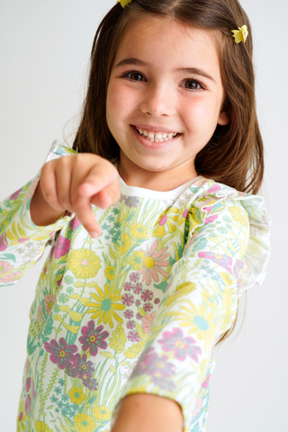 Floral Long Sleeve Top