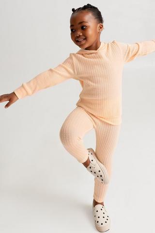 Hoodie Top And Leggings Set