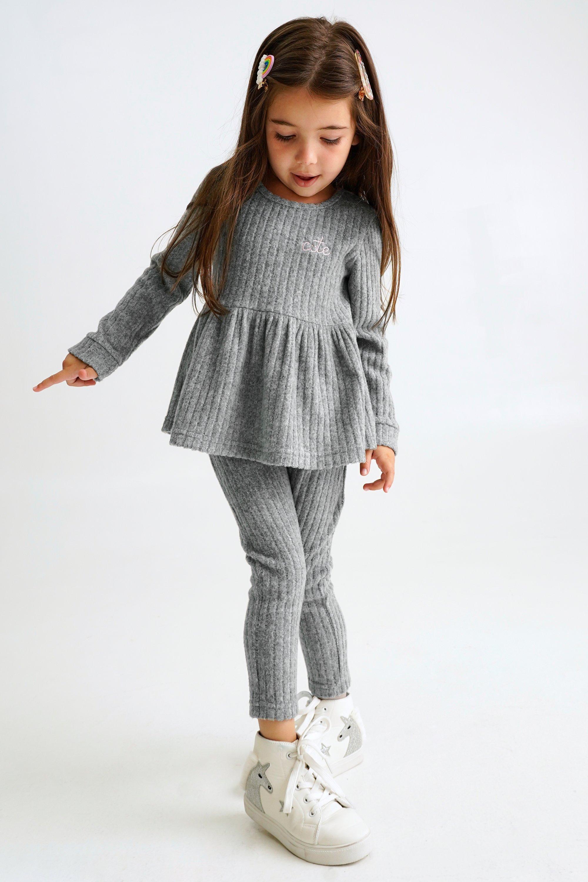 Statement Peplum Top And Leggings