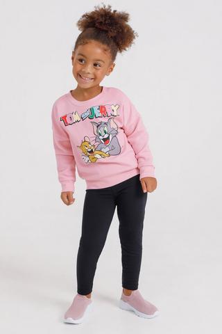Tom And Jerry Pullover And Leggings Set