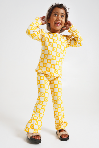 Fit And Flare Leg Pants