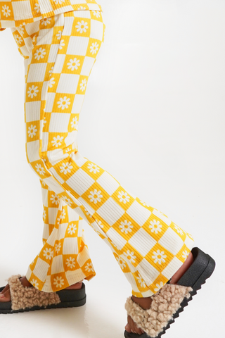 Fit And Flare Leg Pants