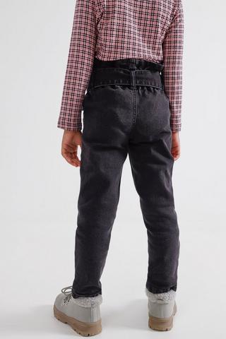 Paperbag Denim Jeans